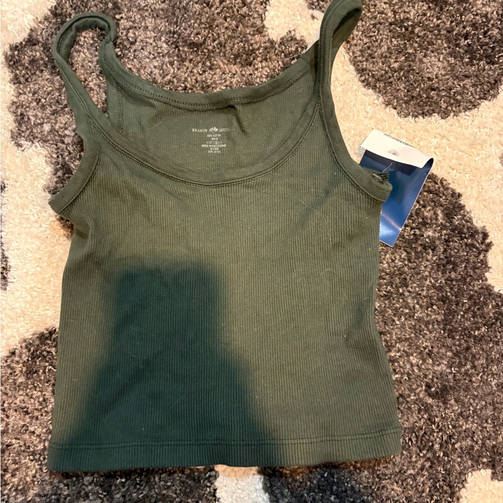 Brandy Melville Olive Green Camisole